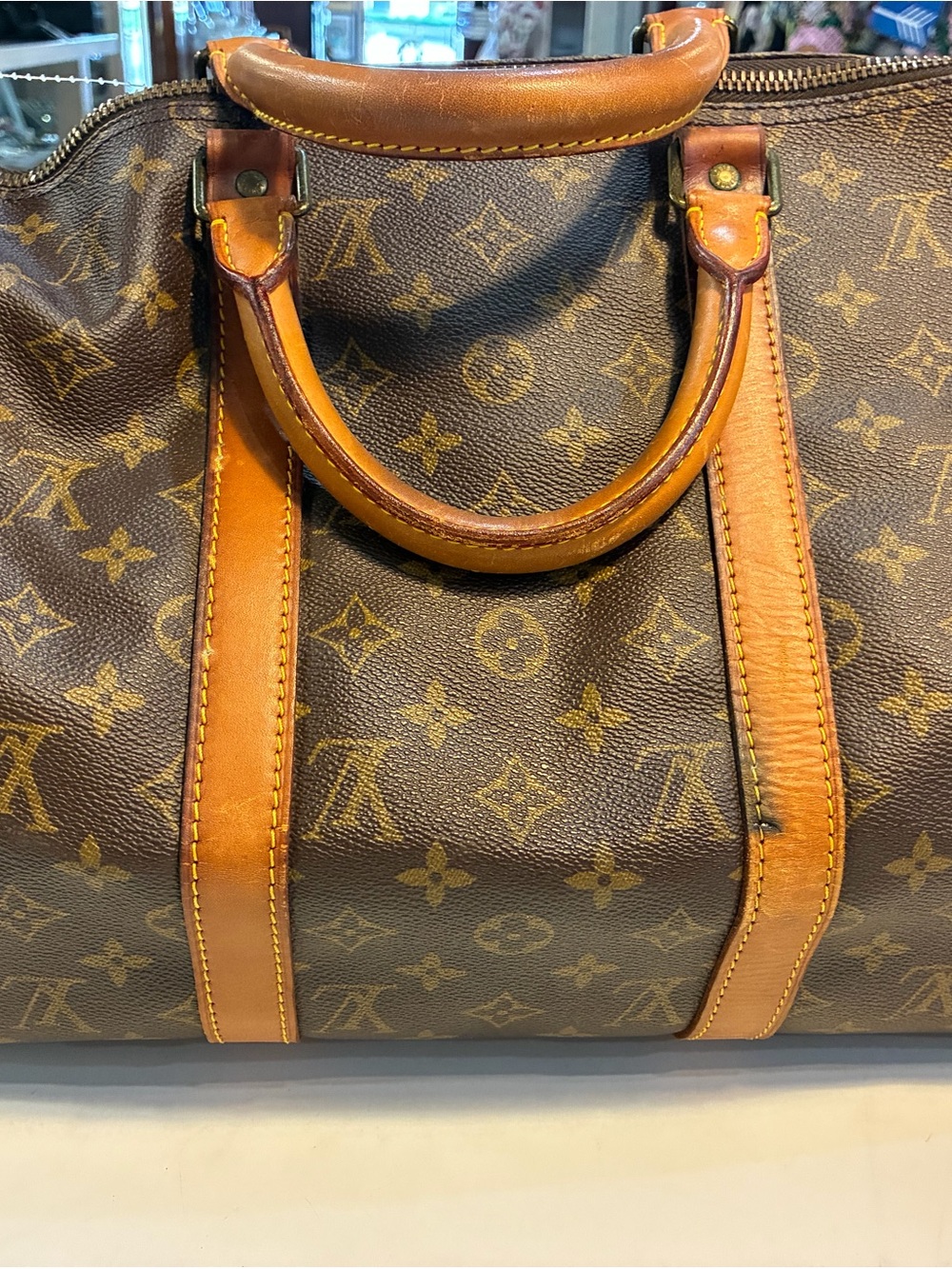 Louis Vuitton Monogram Keepall 50 Bag